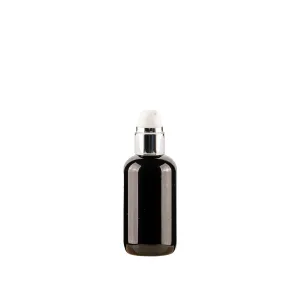 Flacone nero curvo 100ml
