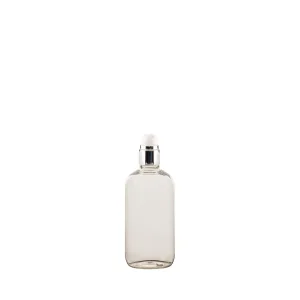 Flacone trasparente curvo 250ml